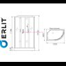 Душевая кабина Erlit ER 3512PL-C4-RUS