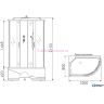 Душевая кабина Erlit ER3512TPL-C3-RUS