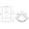 Душевая кабина Erlit ER 3509TP-C4-RUS